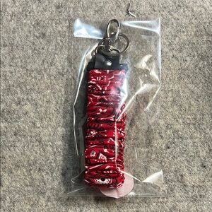 Bandana Print Keychain Wristlet Fabric‎ Key Ring Fob Cute Gift Accessory